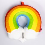 Подушка для шиї Rainbow U-подібна, червоний HP-56-13R