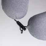 Подушка для шиї Smile&Hug U-подібна темно-сіра HP-56-14G